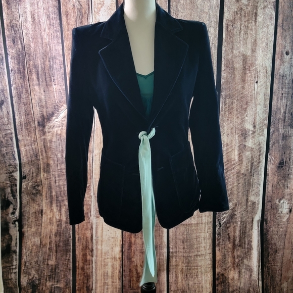Tom Ford 4 YSL Ad Campaign Famous Set Top & Jacket Size 38F 6 USA - Picture 3 of 14